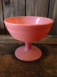 画像1: Hazel Atlas Sherbet Cup pink (NR-113) (1)