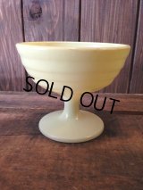 Hazel Atlas Sherbet Cup yellow(NR-112)