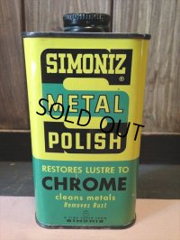 VINTAGE SIMONIZ METAL POLISH CAN (NR-125)