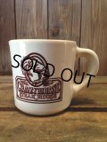 VINTAGE U.S.A. CRAZY HORSE STEAK HOUSE Restaurant Heavy Mug (NR-158)