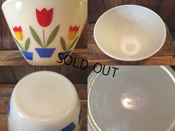 画像2: Fire King Tulip Mixing Bowl LL(NR-163)