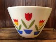 画像1: Fire King Tulip Mixing Bowl LL(NR-163) (1)