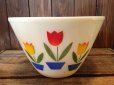 画像1: Fire King Tulip Mixing Bowl L(NR-164) (1)