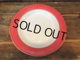 Old Pyrex Pink Flamingo Band Dinner Plate