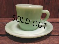Fire King JEDI Straight Cup & Saucer (NR-171)