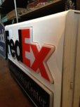 画像2: VINTAGE Fedex Lighted Sign (NR-173) (2)