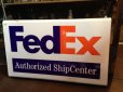 画像3: VINTAGE Fedex Lighted Sign (NR-173) (3)