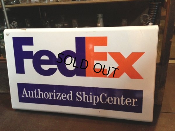 画像3: VINTAGE Fedex Lighted Sign (NR-173)