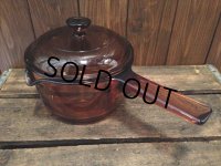 France VISION CORNING Amber Sauce Pan with Spout (NR-181)