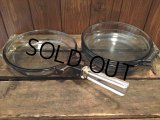 OLD PYREX Frame ware Handle Skillet Set (NR-183)