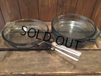 OLD PYREX Frame ware Handle Skillet Set (NR-183)
