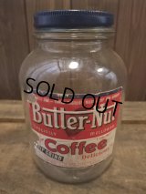 Vintage Bottle Jar BUTTER NUT COFFEE (AC-233) 