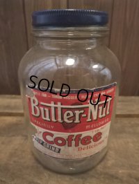 Vintage Bottle Jar BUTTER NUT COFFEE (AC-233) 