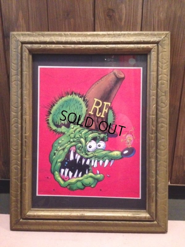 画像1: Rat Fink Poster w/Frame (NR-251)