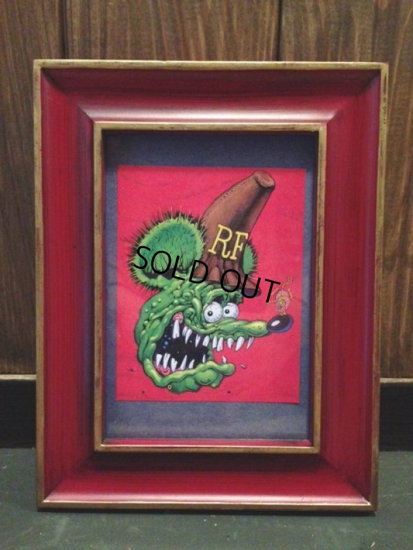 画像1: Rat Fink Poster w/Frame (NR-254)