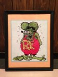 画像1: Rat Fink Poster w/Frame (NR-253) (1)