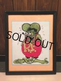 Rat Fink Poster w/Frame (NR-253)