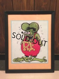 Rat Fink Poster w/Frame (NR-253)