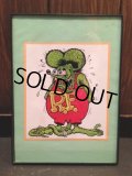 Rat Fink Poster w/Frame (NR-252)