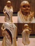 画像2: 50s Vintage Skull Reaper Bottle w/6 Shot Glass Set   (AC315)  (2)