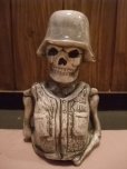 画像1: Rumph Biker Skull Ceramic Statue  (AC-314)  (1)