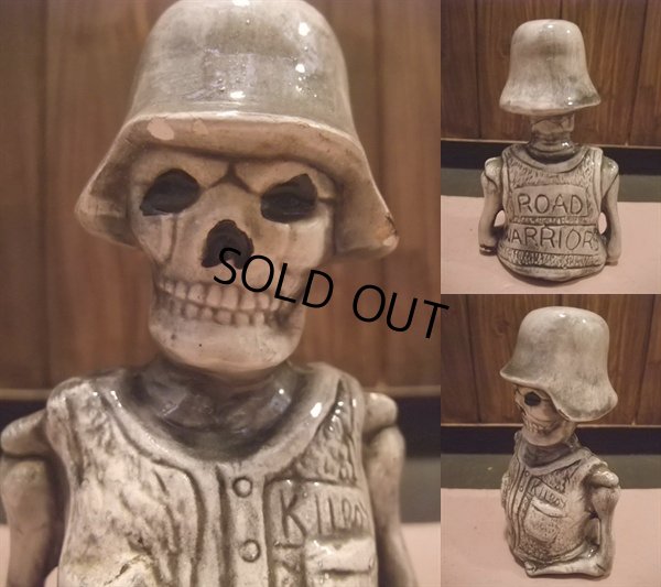 画像2: Rumph Biker Skull Ceramic Statue  (AC-314) 