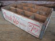 画像1: Vintaｇe 7UP Wood Box (AC318)  (1)