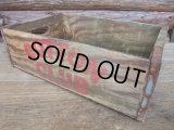 Vintage COTTON CLUB Drink Wood Box (AC-319) 