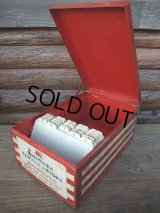vintage METAL BOX / MOBIL (AC-345)