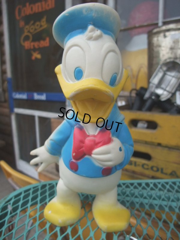 画像1: Vintage Disney DONALD DUCK RUBBER DOLL (AC-354)