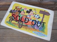 Vintage Disney MICKEY LUNCH MAT (AC-352)