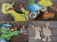 画像2: VINTAGE SESAME STREET / WALL DECO  2pc SET (AC367)  (2)