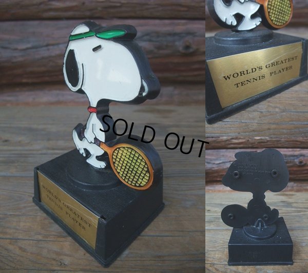 画像2: Vintage Snoopy Massage Trophy #A (AC394)
