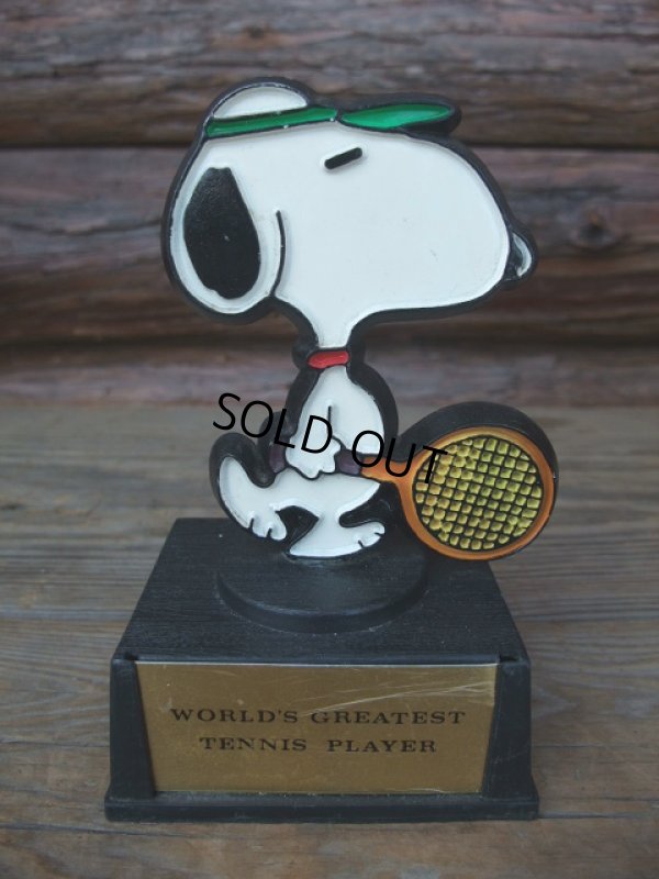画像1: Vintage Snoopy Massage Trophy #A (AC394)