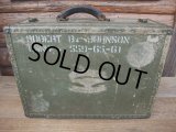 Vintage Wood Military Army Trunk (AC-373) 