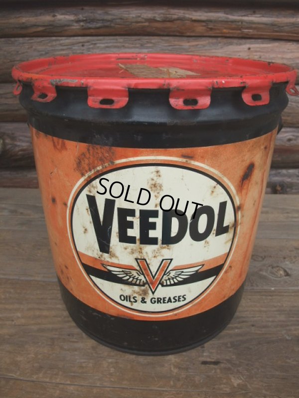 画像1: Vintage VEEDOL 5GL Motor Gas/Oil (AC-436) 