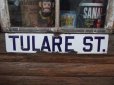 画像1: Vintage STREET Sign / TULARE. ST  (AC-466)　 (1)