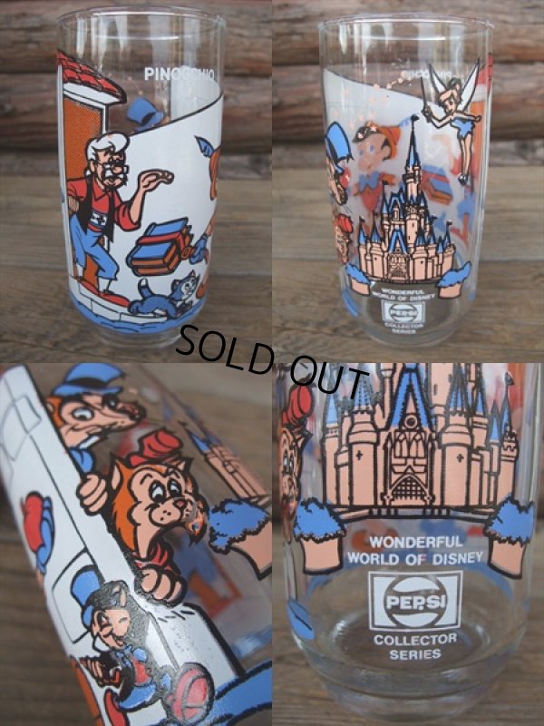 画像2: 70s PEPSI GLASS / PINOCCHIO (AC483)