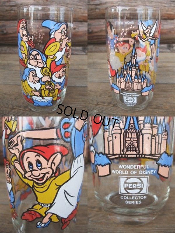 画像2: 70s PEPSI GLASS / SNOW WHITE (AC482)