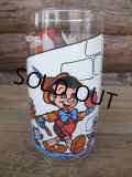 70s PEPSI GLASS / PINOCCHIO (AC483)