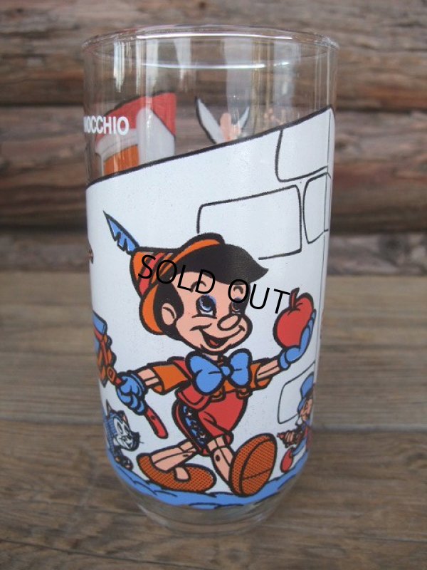 画像1: 70s PEPSI GLASS / PINOCCHIO (AC483)