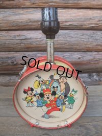 Vintage Disney DRUM LAMP (AC-369)