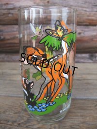70s PEPSI GLASS / BAMBI (AC484)