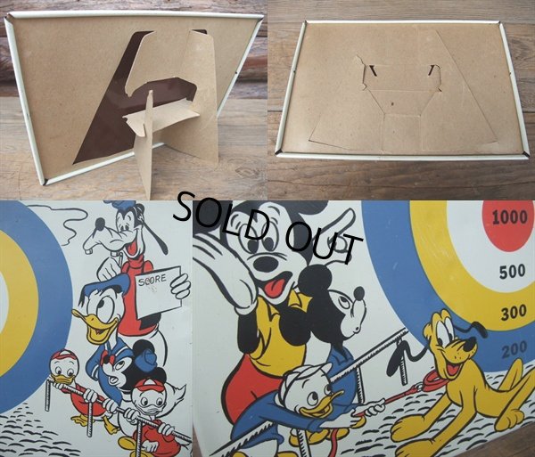 画像2: Vintage Disney MICKEY TIN BORD GAME (AC-480)