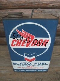 Vintage CHEVRON 1GL Motor Gas/Oil (AC-501) 