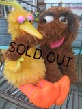 Vintage Big Bird Talking Doll 1980s / CG (AC529) 