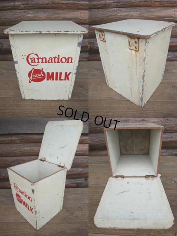 画像2: CARNATION FRESH MILK / WOOD BOX (AC551)