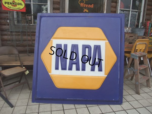 画像1: Vintage NAPA Store Sign HUGE！ (AC562) 