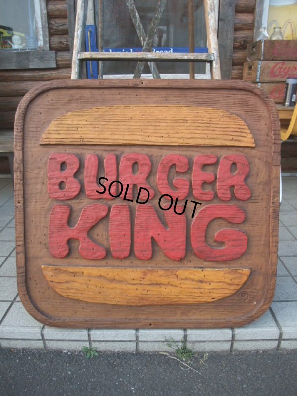 画像1: Vintage Burger King Huge Sign (AC-564) 