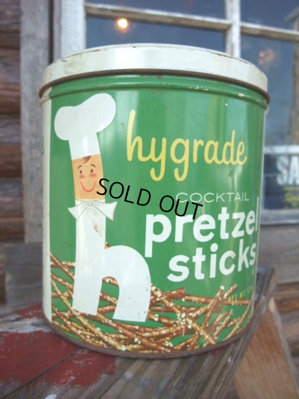 画像1: Vintage Tin Can / Pretzel (AC-576) 